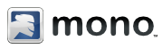 Mono.  Trademark by Novell.